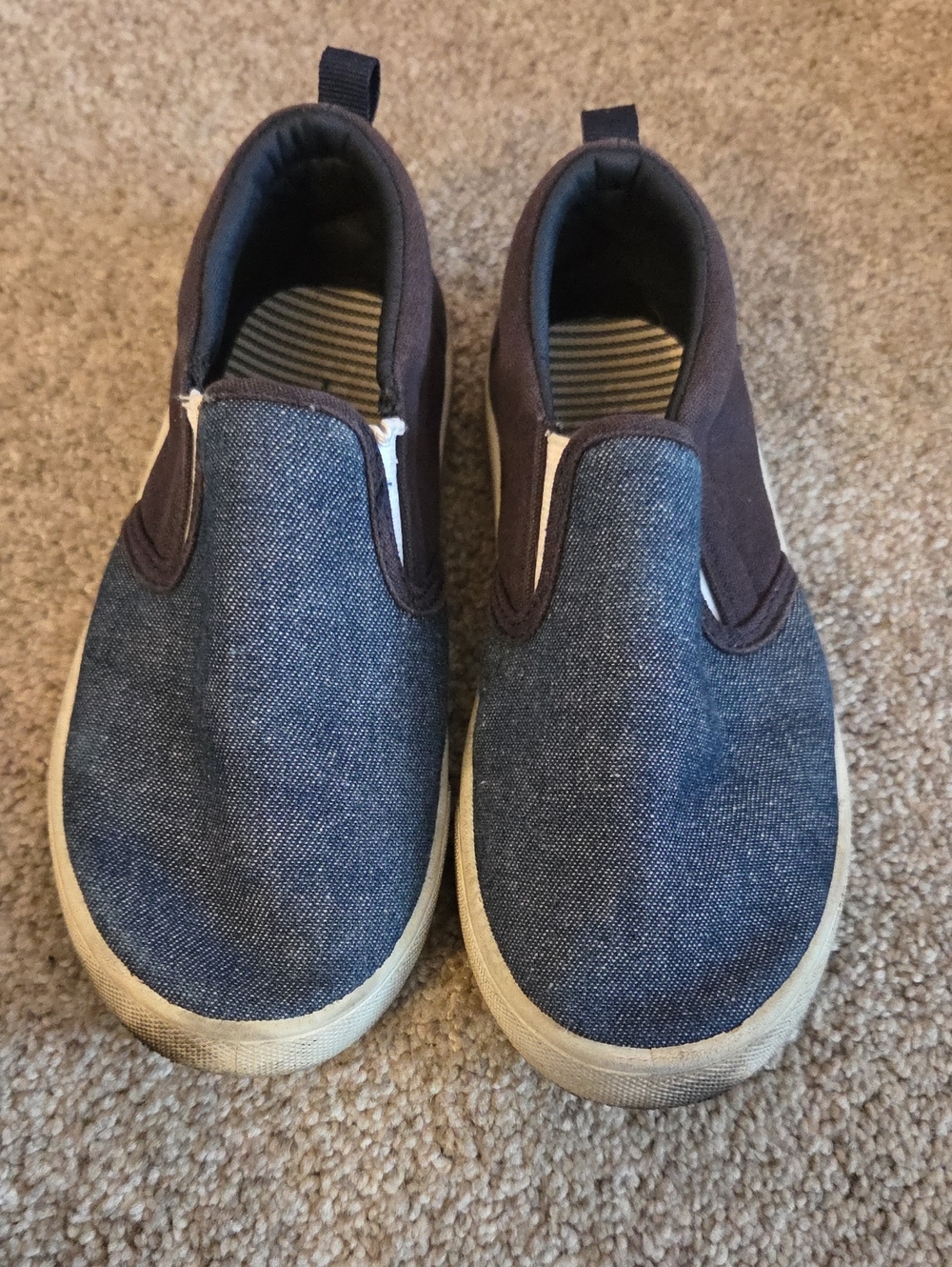 Reef Men's Slip-On Loafers in Blue and Brown